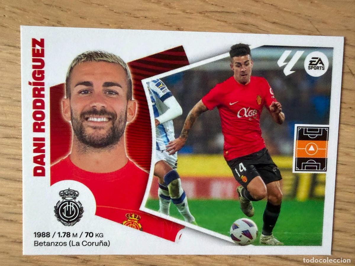 Figurine di Calcio: 15 DANI RODRIGUEZ MALLORCA 24 25 2024 2025 LIGA EA SPORTS COLECCIONES ESTE SIN PEGAR STICKER