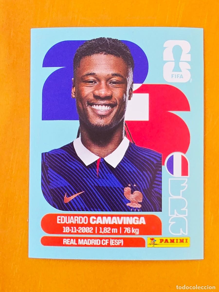 Cromos de f&uacute;tbol: FRA 10 Eduardo Camavinga, Francia, Panini FIFA World Cup Mundial 2026 Sticker