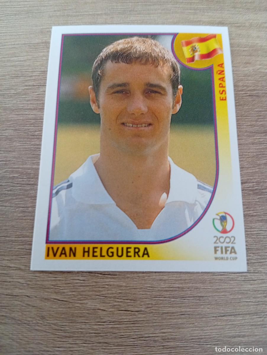 Cromos de f&uacute;tbol: IVAN HELGUERA 105 ESPA&Ntilde;A MUNDIAL KOREA JAPON 2002 02 PANINI NUNCA PEGADO