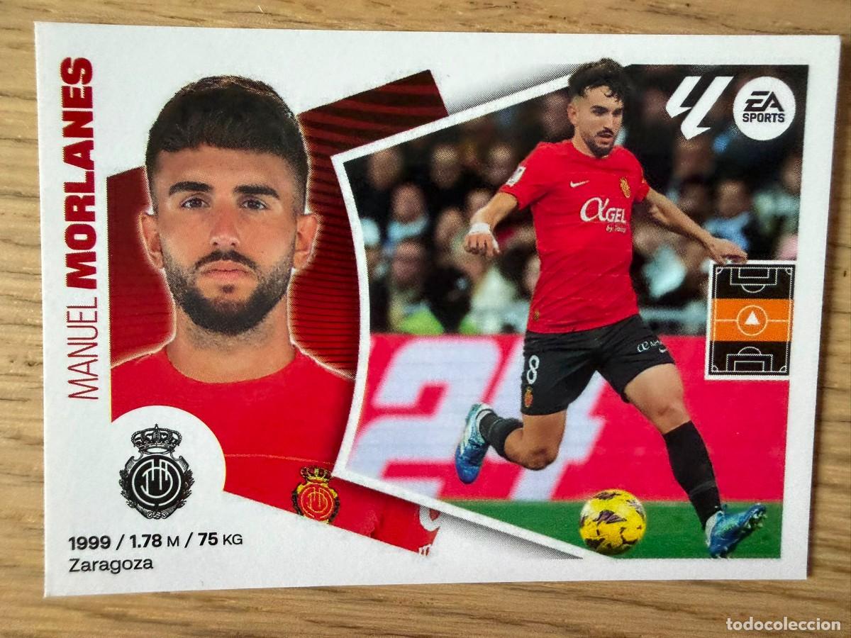 Cromos de f&uacute;tbol: 17A 17 A MORLANES MALLORCA 24 25 2024 2025 LIGA EA SPORTS COLECCIONES ESTE SIN PEGAR STICKER