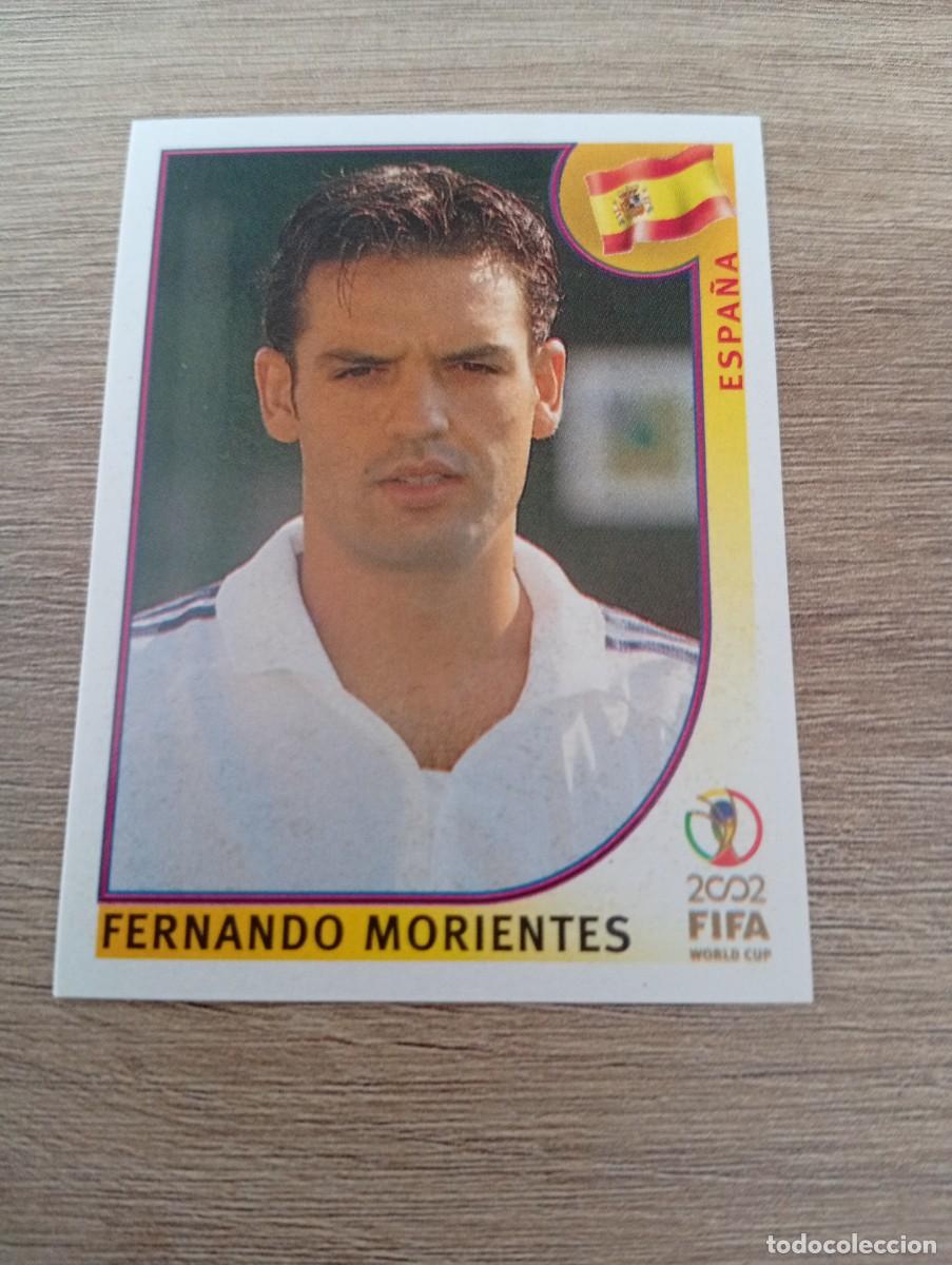 Cromos de f&uacute;tbol: FERNANDO MORIENTES 112 ESPA&Ntilde;A MUNDIAL KOREA JAPON 2002 02 PANINI NUNCA PEGADO
