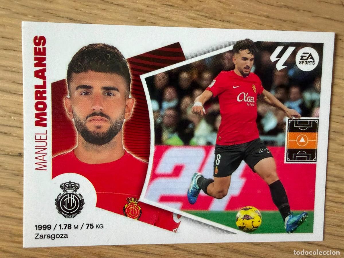 Cromos de f&uacute;tbol: 17A 17 A MORLANES MALLORCA 24 25 2024 2025 LIGA EA SPORTS COLECCIONES ESTE SIN PEGAR STICKER