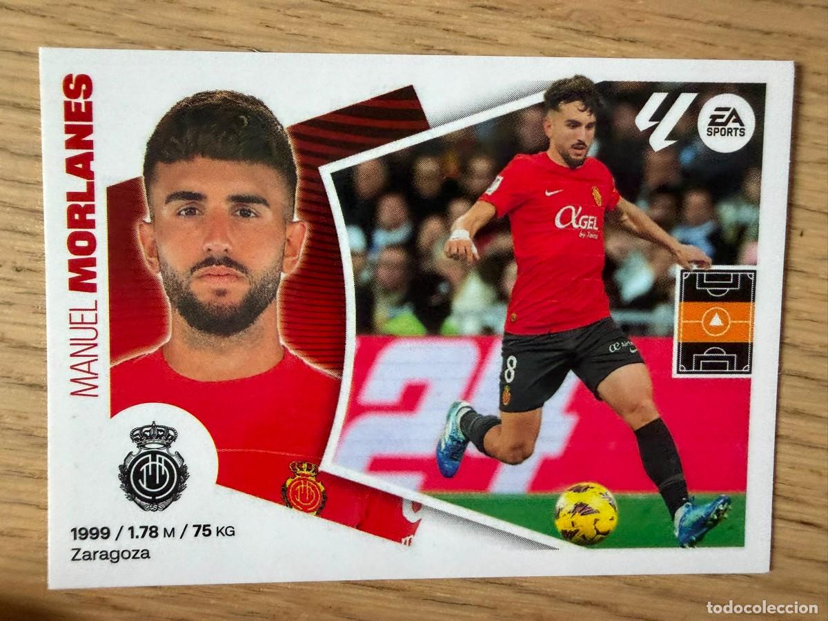 Cromos de f&uacute;tbol: 17A 17 A MORLANES MALLORCA 24 25 2024 2025 LIGA EA SPORTS COLECCIONES ESTE SIN PEGAR STICKER