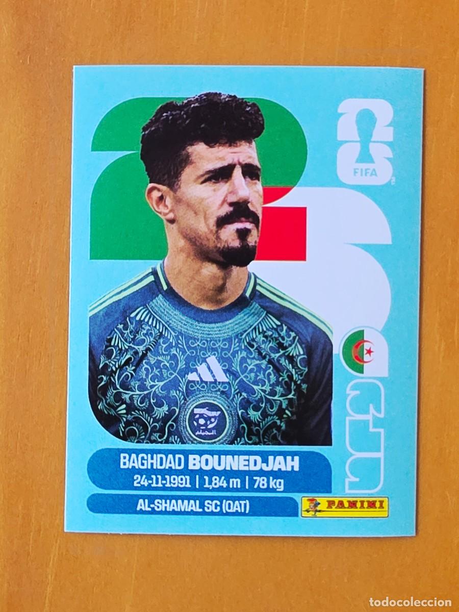 Cartes &agrave; collectionner de Football: ALG 19 Baghdad Bounedjah, Argelia, Panini FIFA World Cup Mundial 2026 Sticker