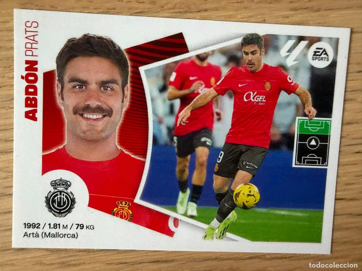 Cartes &agrave; collectionner de Football: 19 ABDON PRATS MALLORCA 24 25 2024 2025 LIGA EA SPORTS COLECCIONES ESTE SIN PEGAR STICKER