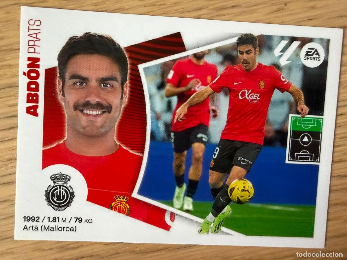 Cartes &agrave; collectionner de Football: 19 ABDON PRATS MALLORCA 24 25 2024 2025 LIGA EA SPORTS COLECCIONES ESTE SIN PEGAR STICKER