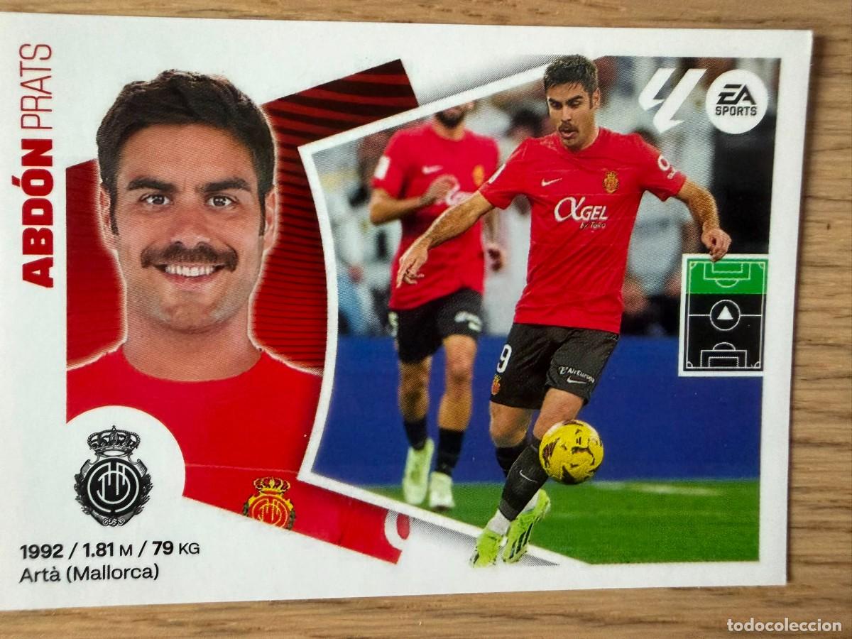Cartes &agrave; collectionner de Football: 19 ABDON PRATS MALLORCA 24 25 2024 2025 LIGA EA SPORTS COLECCIONES ESTE SIN PEGAR STICKER
