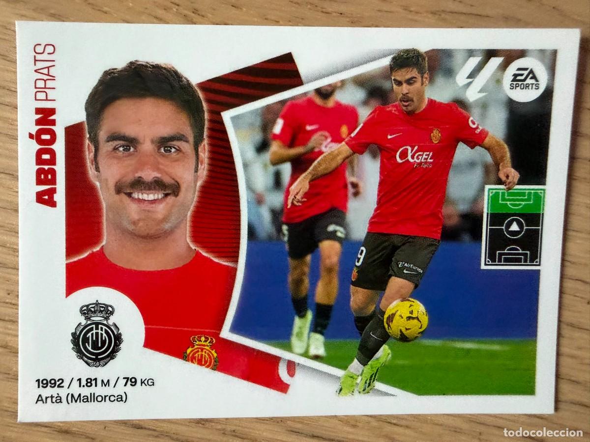 Cartes &agrave; collectionner de Football: 19 ABDON PRATS MALLORCA 24 25 2024 2025 LIGA EA SPORTS COLECCIONES ESTE SIN PEGAR STICKER