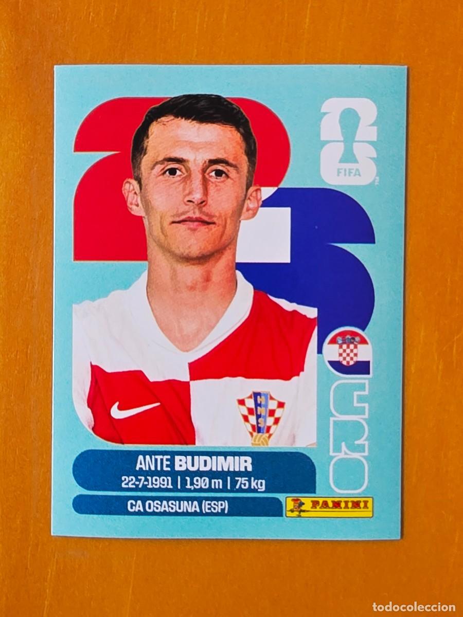 Cartes &agrave; collectionner de Football: CRO 18 Ante Budimir, Croacia, Panini FIFA World Cup Mundial 2026 Sticker