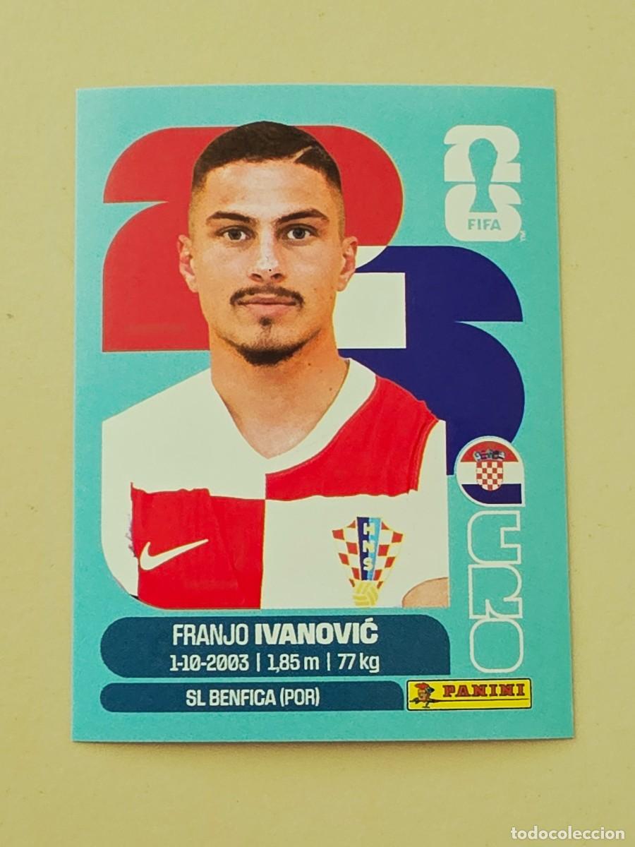 Cromos de f&uacute;tbol: CRO 20 Franjo Ivanović, Croacia, Panini FIFA World Cup Mundial 2026 Sticker