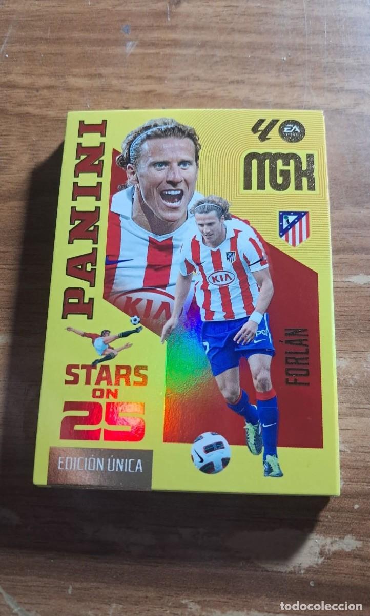 Figurine di Calcio: CARD MEGACRACKS TEMPORADA 26/27: PANINI STARS ON 25 EDICI&Oacute;N &Uacute;NICA FORLAN, N&deg; 439