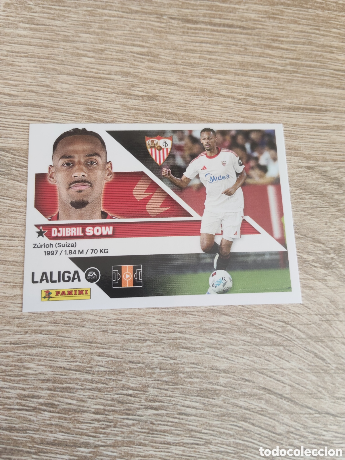 Cromos de f&uacute;tbol: Sow Sevilla liga 2026 2027 26 27 ediciones este