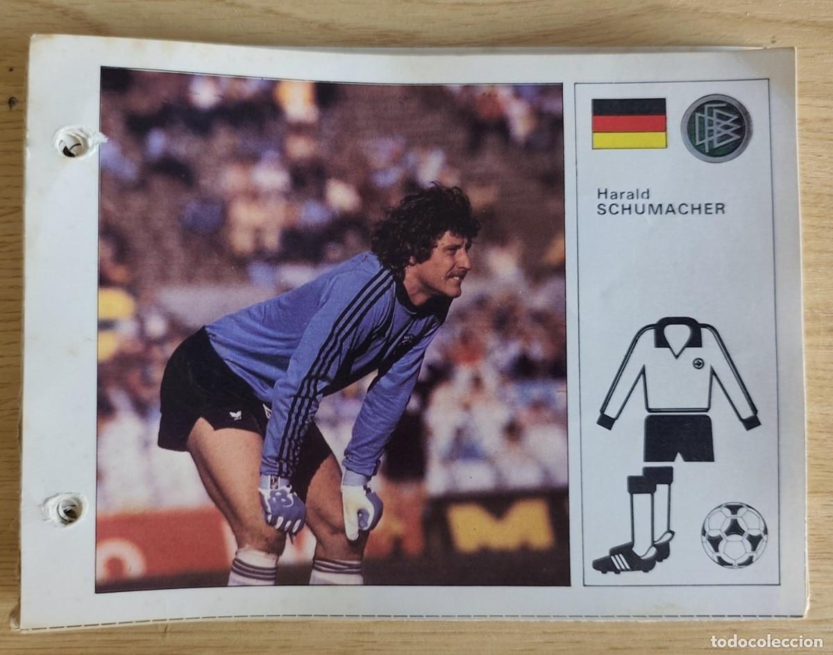 Fu&szlig;ball-Sticker: LAS ESTRELLAS DEL MUNDIAL 82 BRUGERA MARADONA ZICO PLATINI ARCONADA RUMMENIGGE KEMPES KRANKL PFAFF