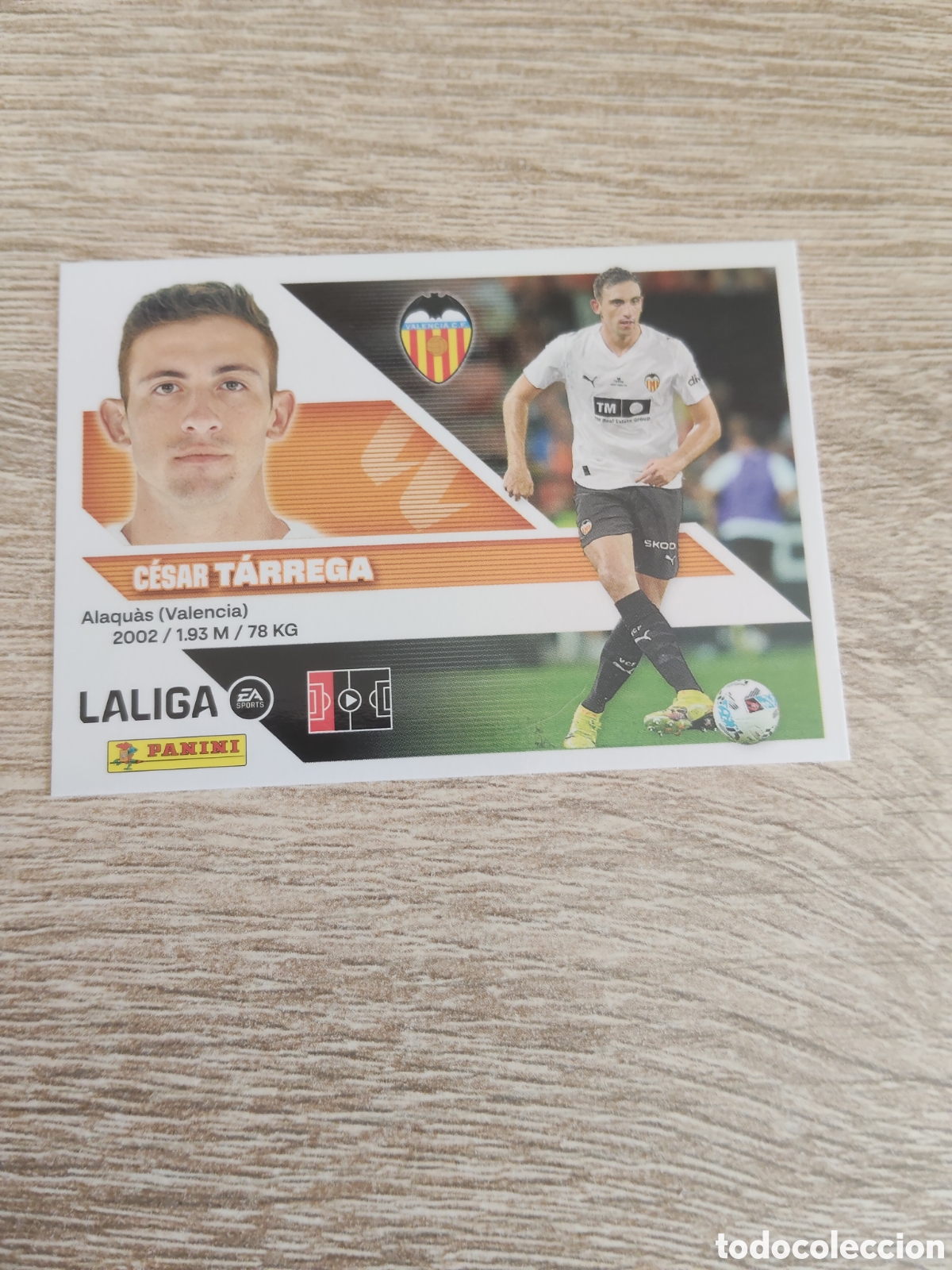 Cromos de f&uacute;tbol: T&aacute;rrega Valencia liga 2026 2027 26 27 ediciones este