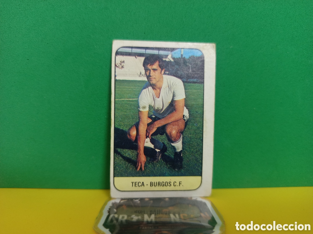 Figurine di Calcio: ❇️ CROMO ⚽ TECA BURGOS LIGA 78 79 1978 1979 EDICIONES ESTE DESPEGADO POR ARRIBA ❇️