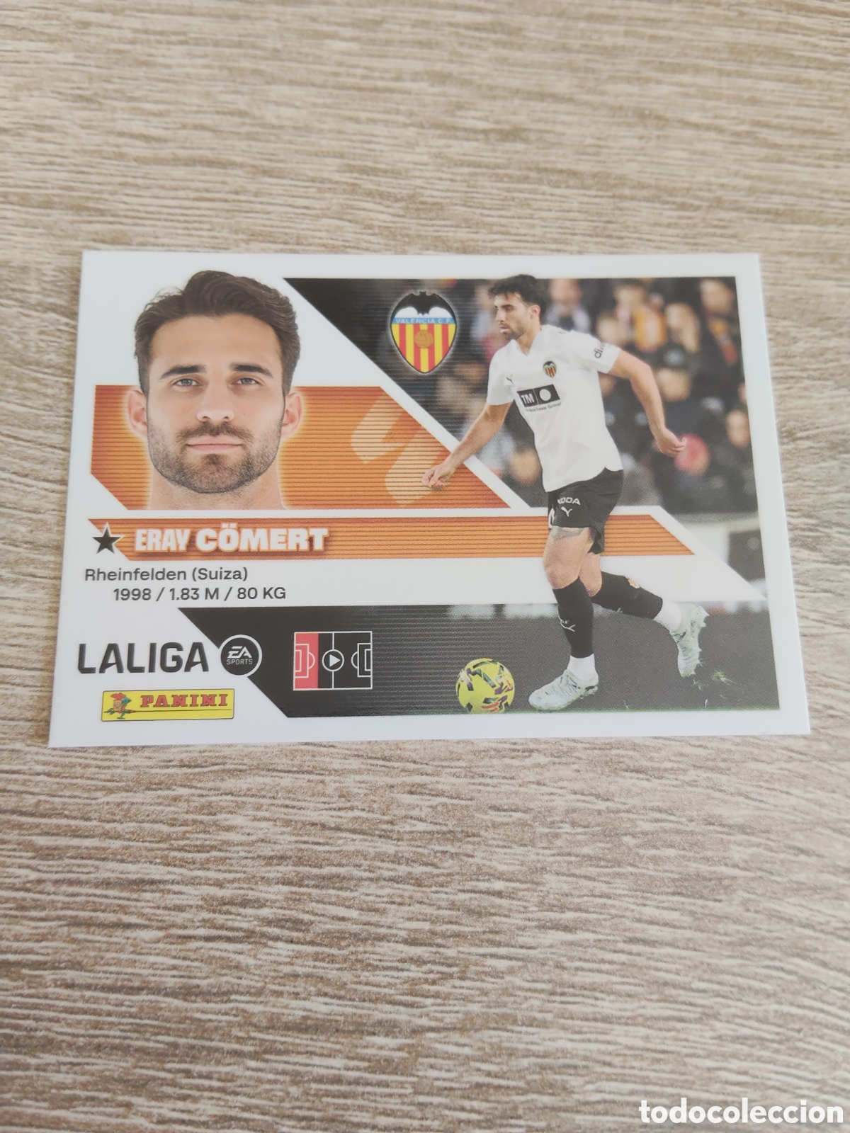 Cromos de f&uacute;tbol: Comert Valencia liga 2026 2027 26 27 ediciones este