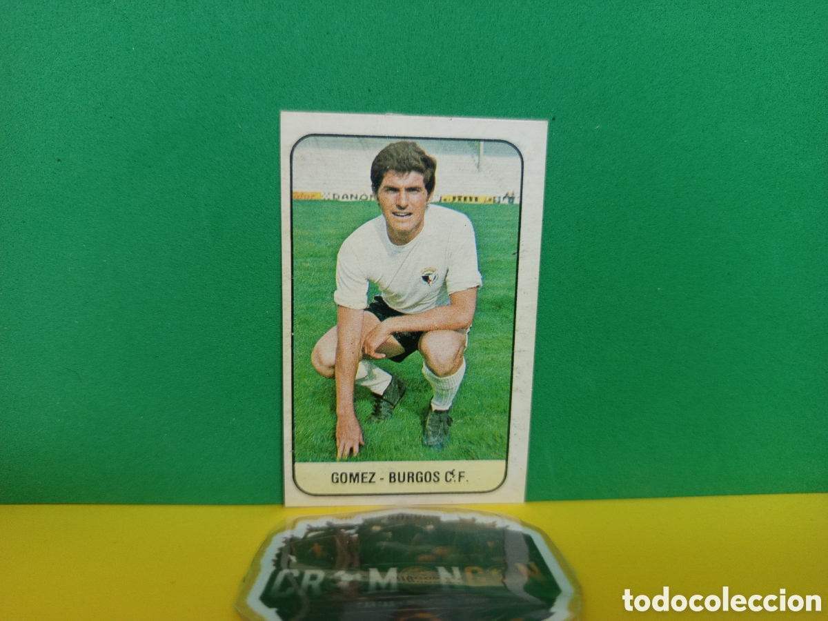 Figurine di Calcio: ❇️ CROMO ⚽ GOMEZ BURGOS LIGA 78 79 1978 1979 EDICIONES ESTE DESPEGADO POR ARRIBA ❇️