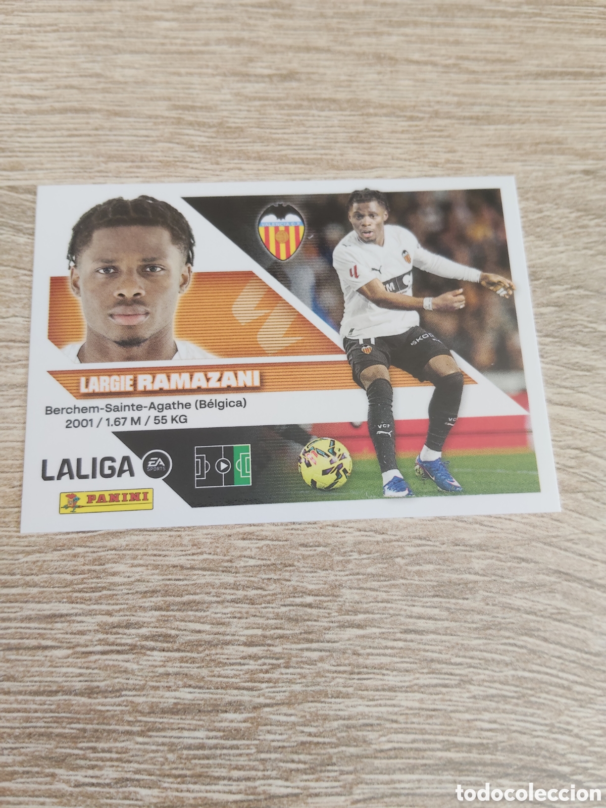 Figurine di Calcio: Ramazani Valencia liga 2026 2027 26 27 ediciones este