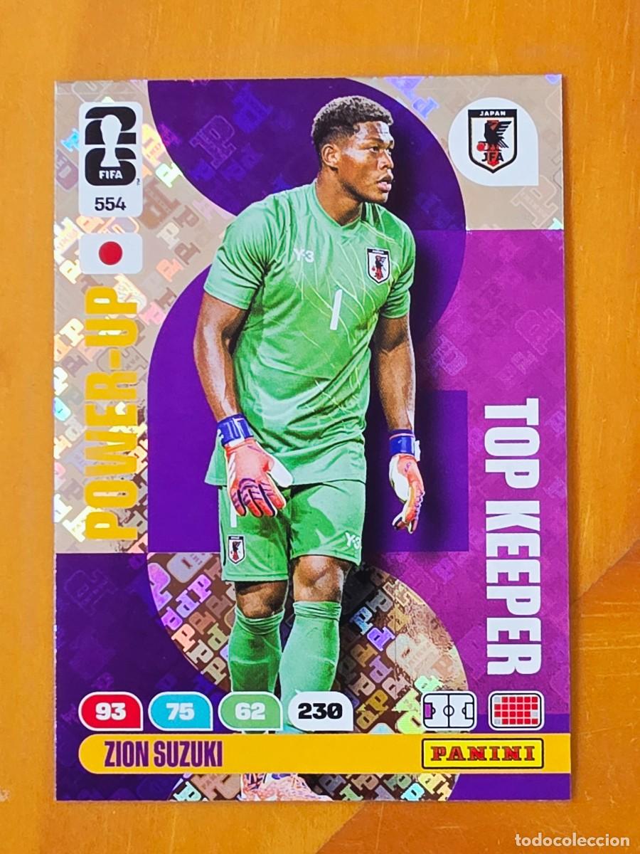 Cartes &agrave; collectionner de Football: 554 Zion Suzuki, Jap&oacute;n, Power-Up Top Keeper, Adrenalyn XL Fifa World Cup 2026 Mundial 26