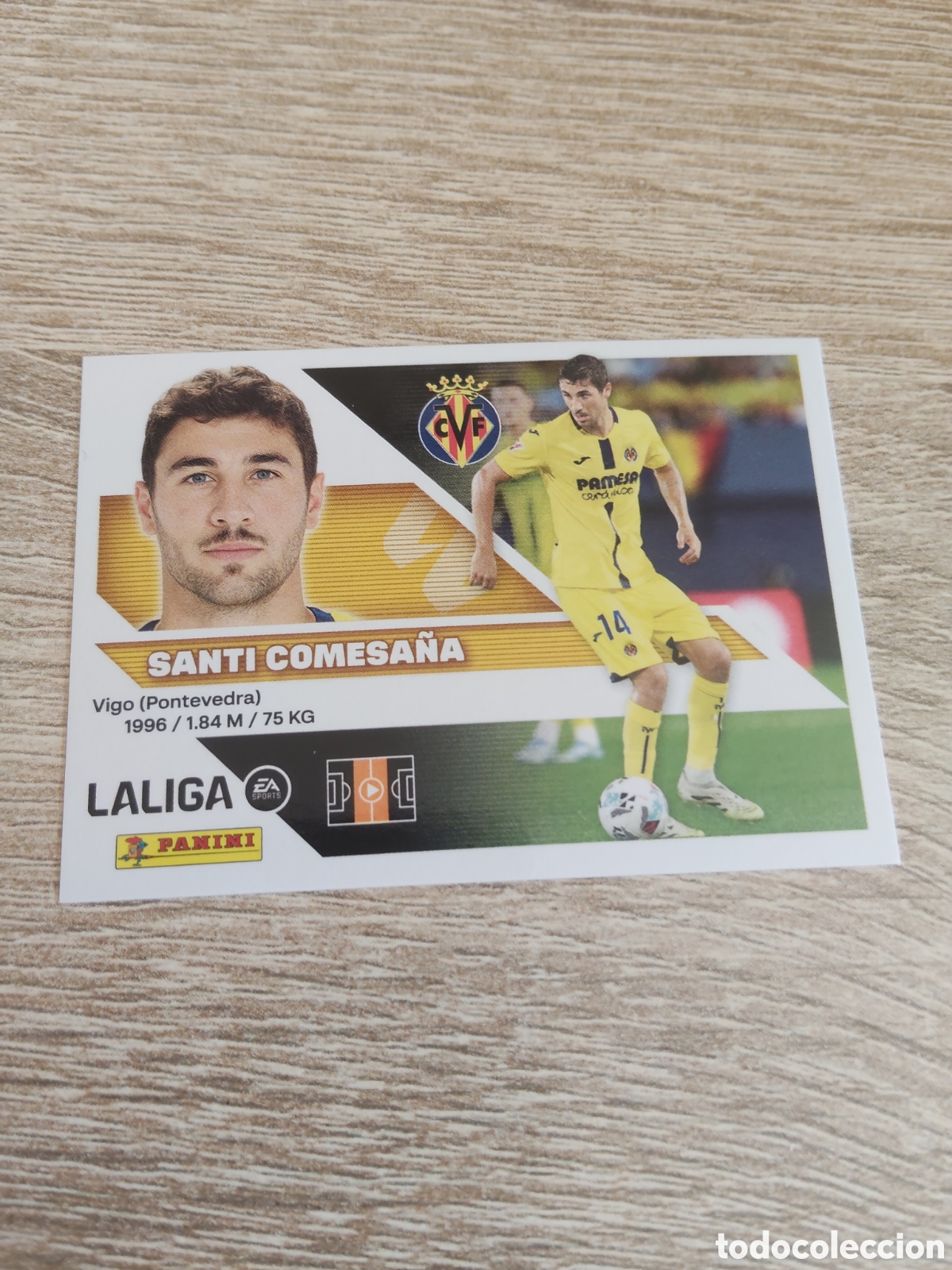 Cromos de Futebol: Santi Comesa&ntilde;a Villarreal liga 2026 2027 26 27 ediciones este