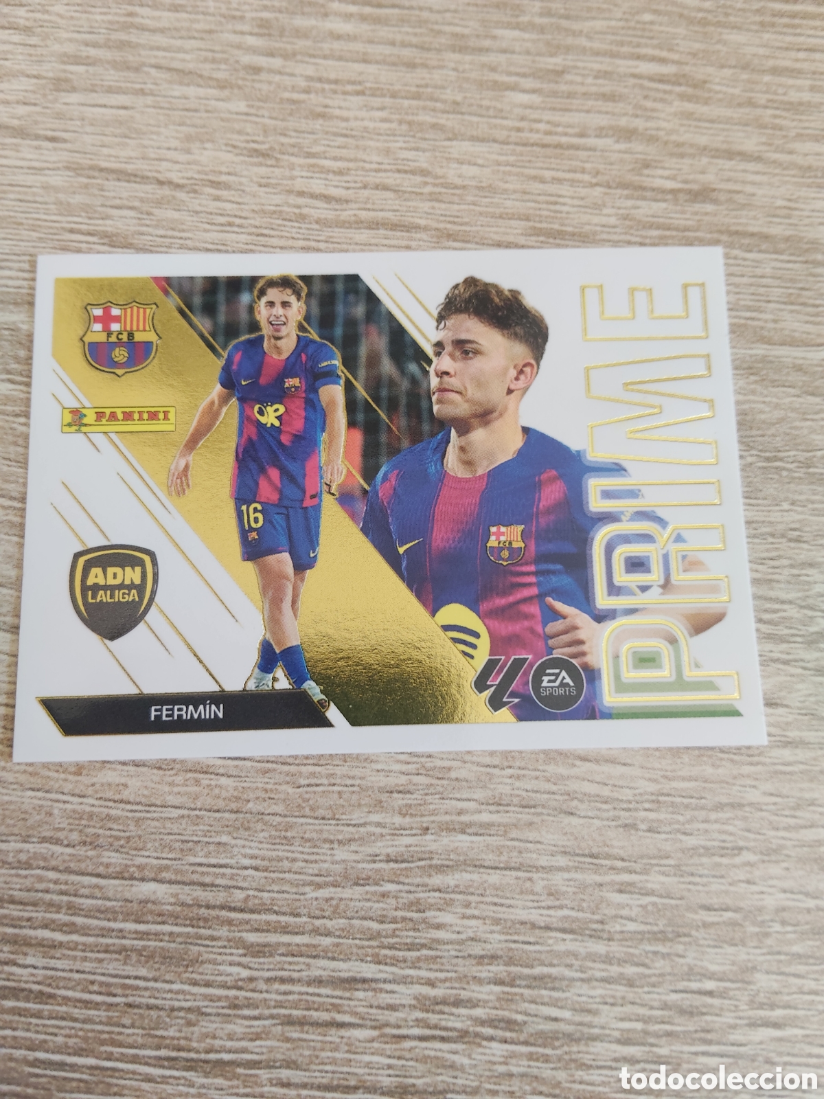 Cromos de f&uacute;tbol: Ferm&iacute;n prime Barcelona liga 2026 2027 26 27 ediciones este