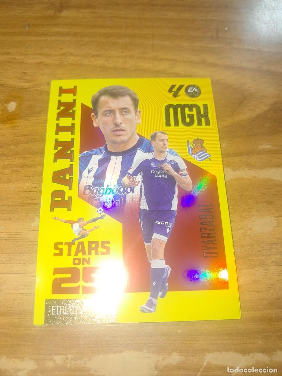 Figurine di Calcio: CARD MEGACRACKS TEMPORADA 26/27: PANINI STARS ON 25 EDICI&Oacute;N &Uacute;NICA OYARZABAL, N&deg; 448