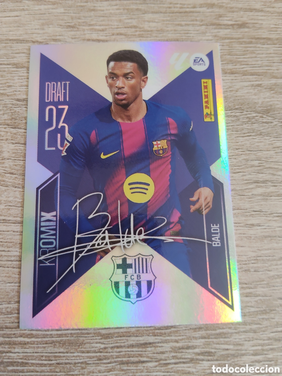 Cromos de f&uacute;tbol: Balde Barcelona draft 23 kromix liga 2026 2027 26 27 ediciones este