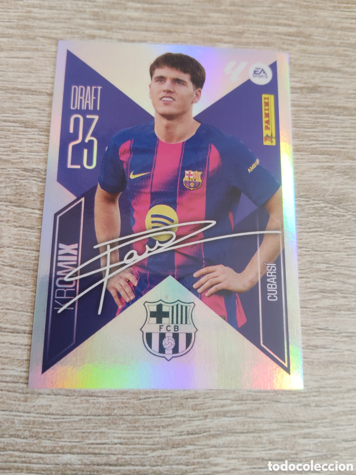 Figurine di Calcio: Cubarsi Barcelona draft 23 kromix liga 2026 2027 26 27 ediciones este