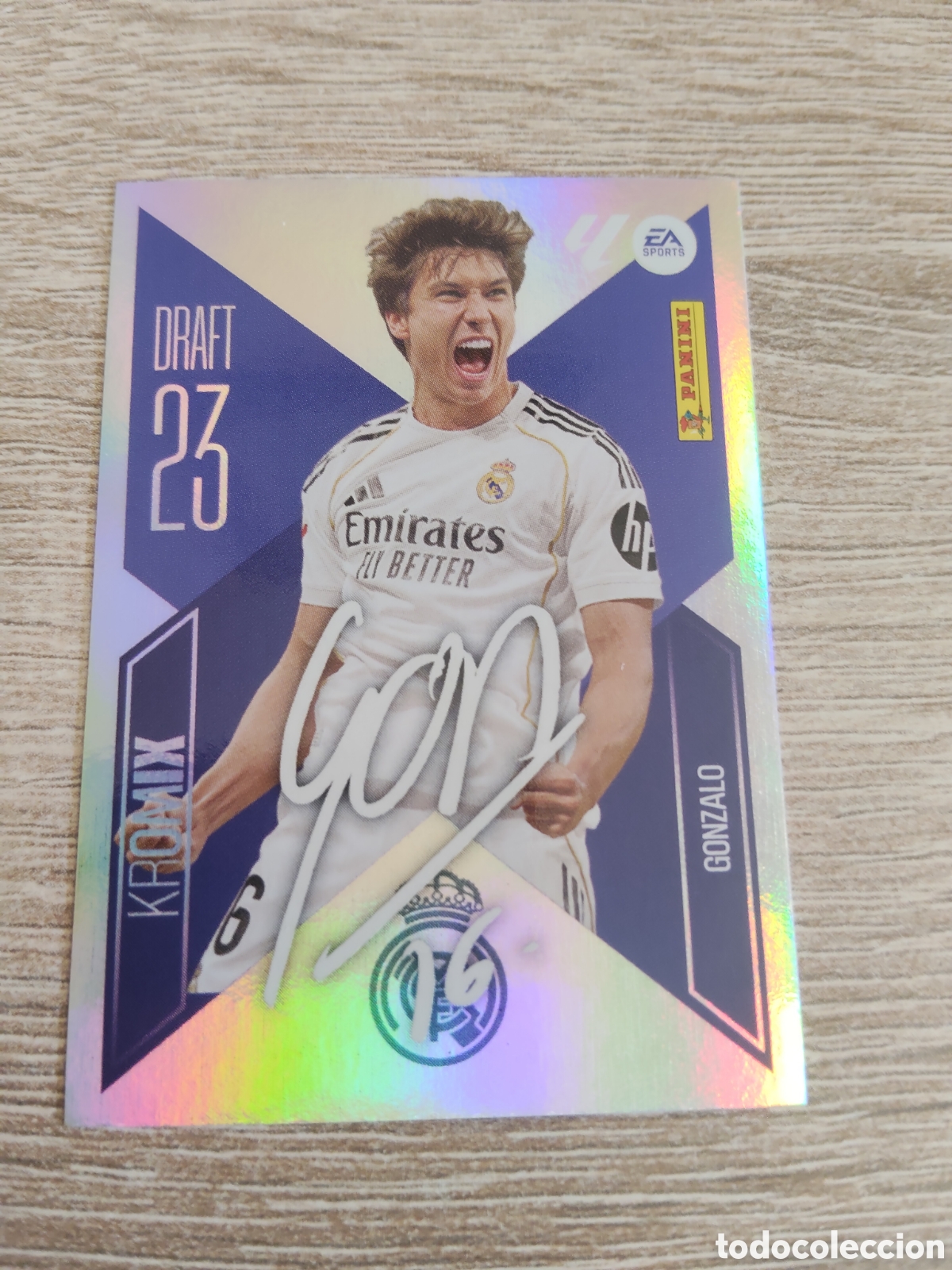 Figurine di Calcio: Gonzalo Real Madrid draft 23 kromix liga 2026 2027 26 27 ediciones este