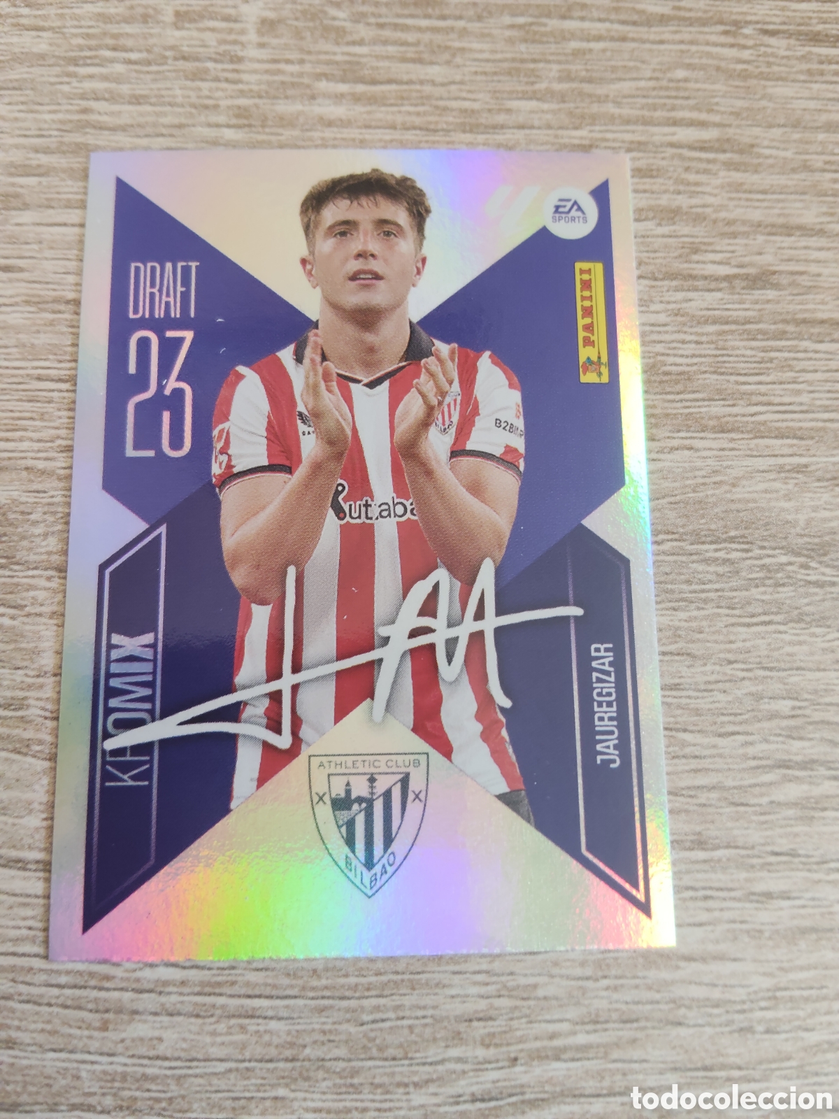 Cromos de f&uacute;tbol: Jauregizar Athletic de Bilbao draft 23 kromix liga 2026 2027 26 27 ediciones este