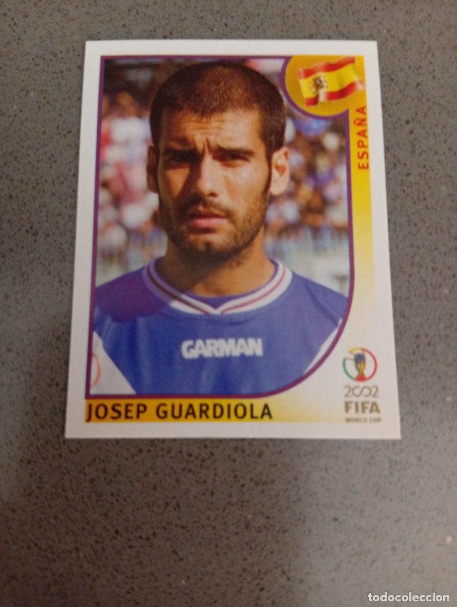 Figurine di Calcio: JOSEP GUARDIOLA 106 ESPA&Ntilde;A MUNDIAL KOREA JAPON 2002 02 PANINI NUNCA PEGADO