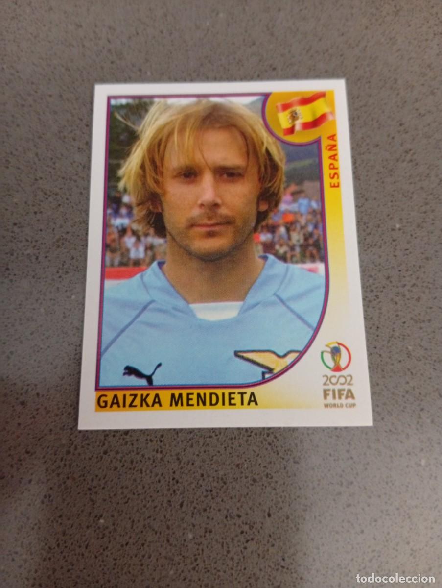 Figurine di Calcio: GAIZKA MENDIETA 107 ESPA&Ntilde;A MUNDIAL KOREA JAPON 2002 02 PANINI NUNCA PEGADO