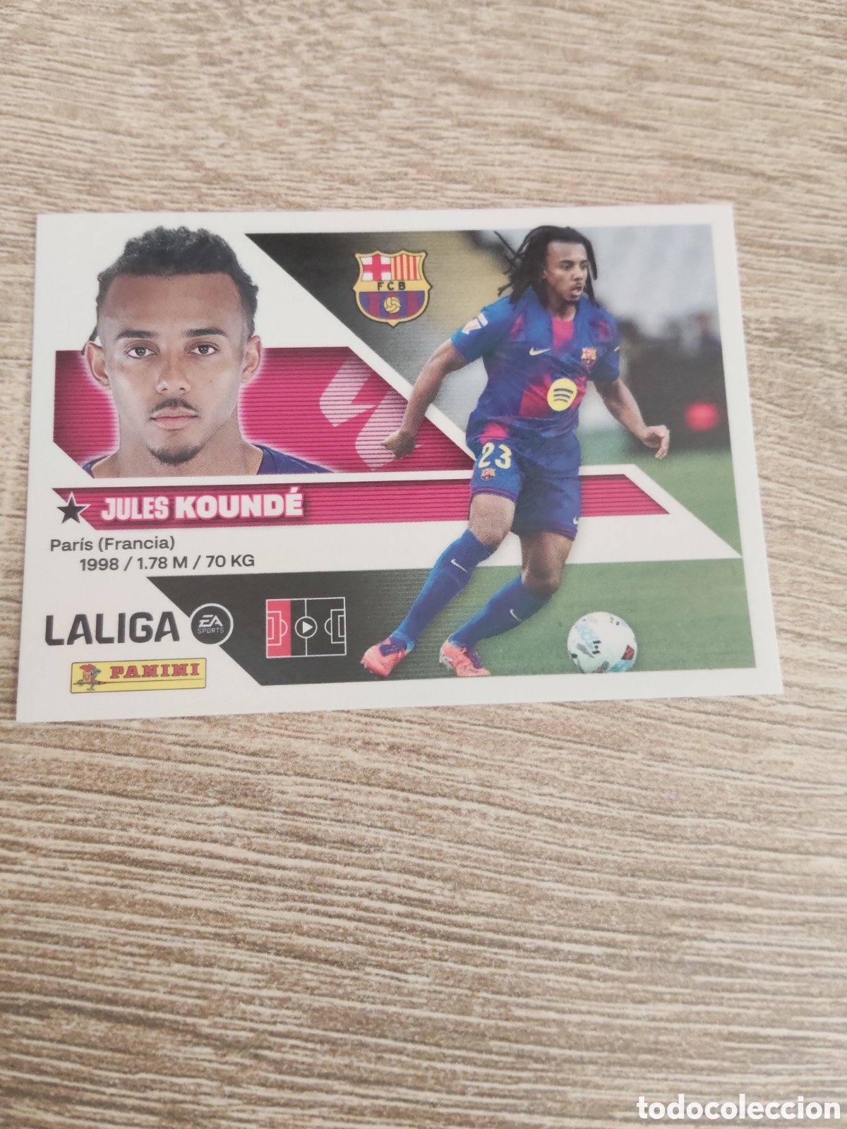 Figurine di Calcio: Kounde Barcelona liga 2026 2027 26 27 ediciones este