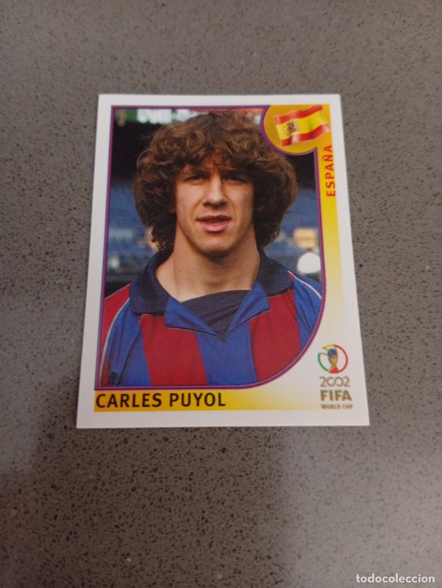 Figurine di Calcio: CARLES PUYOL 100 ESPA&Ntilde;A MUNDIAL KOREA JAPON 2002 02 PANINI NUNCA PEGADO