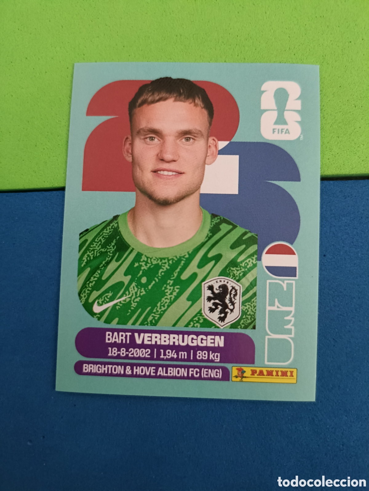 Figurine di Calcio: Panini Mundial Fifa World cup 2026 26 sticker - NED 2 Verbruggen