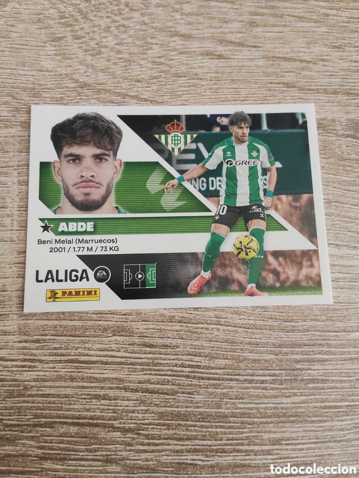 Figurine di Calcio: Abde Real Betis liga 2026 2027 26 27 ediciones este
