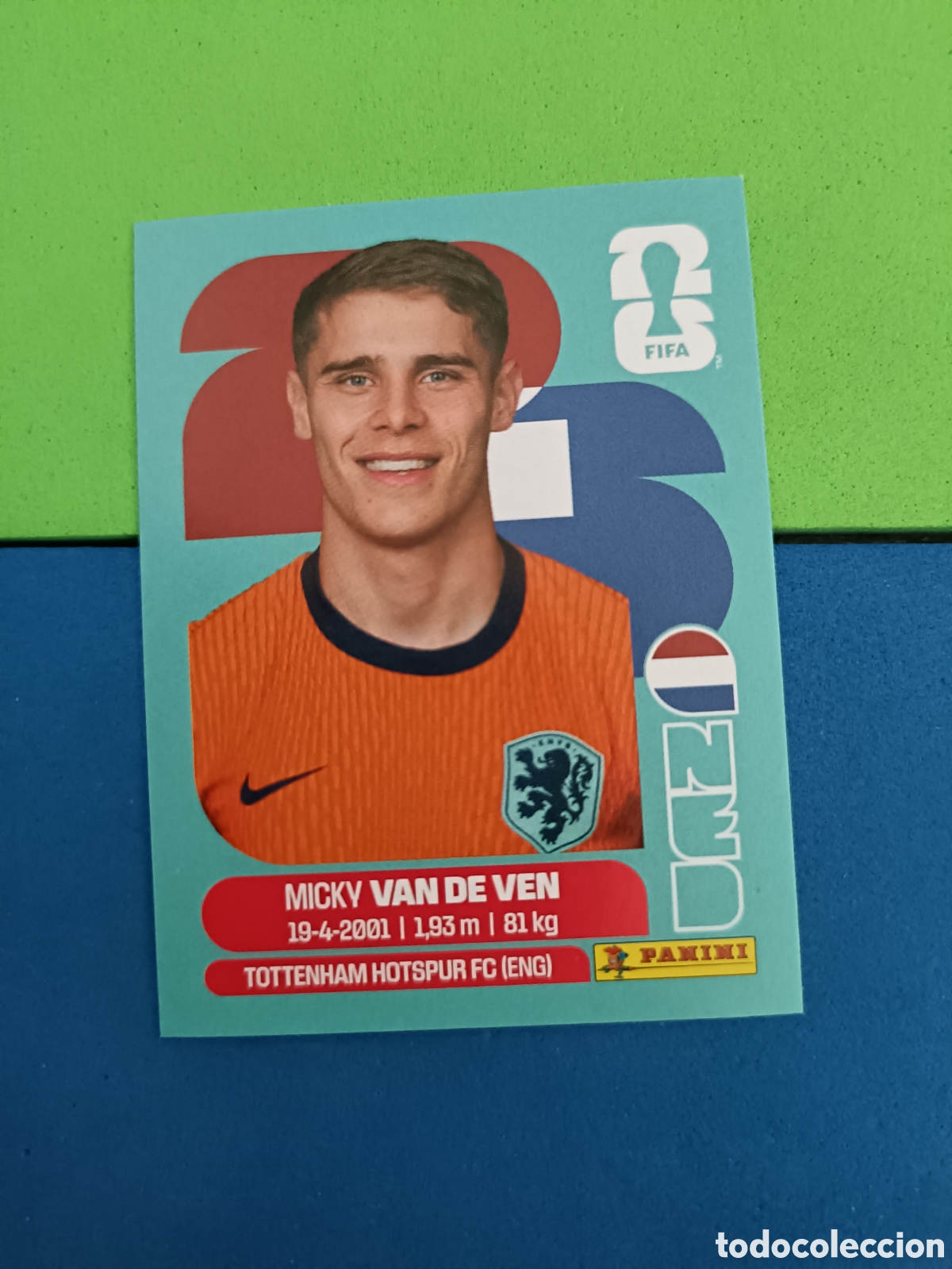 Figurine di Calcio: Panini Mundial Fifa World cup 2026 26 sticker - NED 4 Van de ven