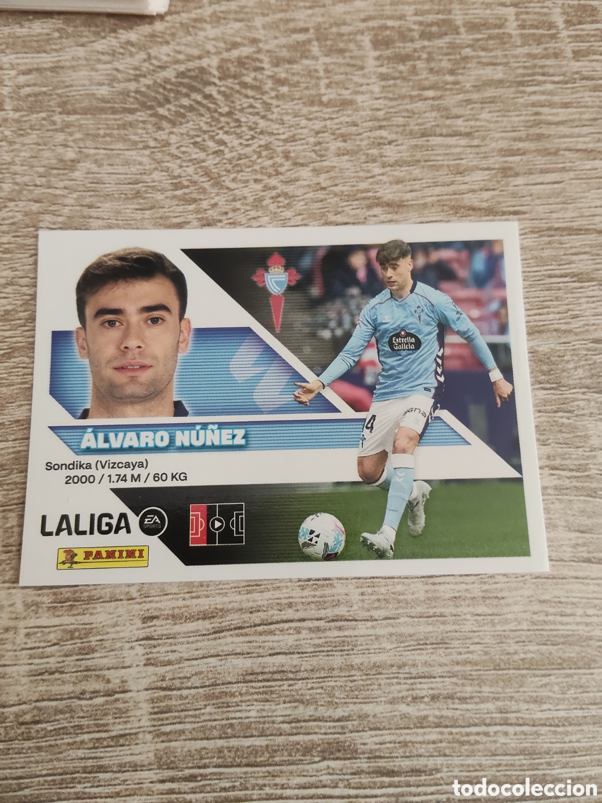 Figurine di Calcio: &Aacute;lvaro N&uacute;&ntilde;ez Celta de Vigo liga 2026 2027 26 27 ediciones este