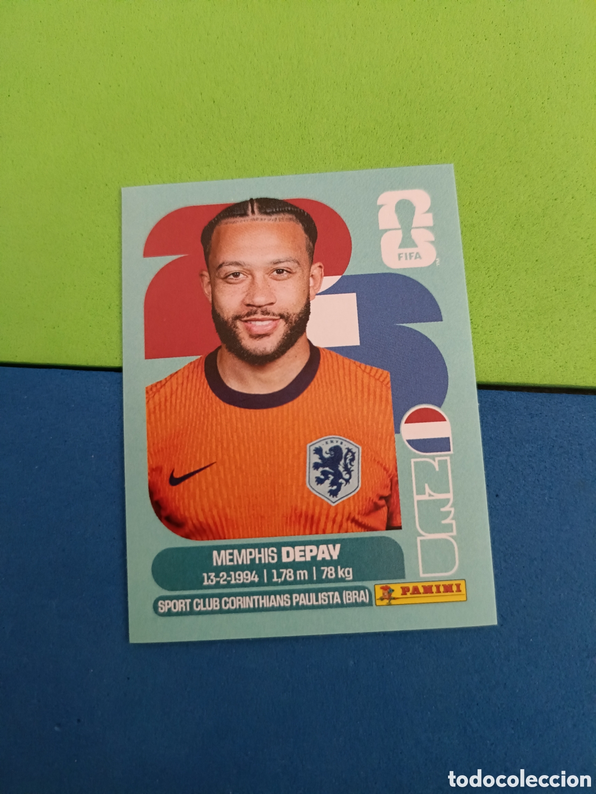 Figurine di Calcio: Panini Mundial Fifa World cup 2026 26 sticker - NED 17 Depay