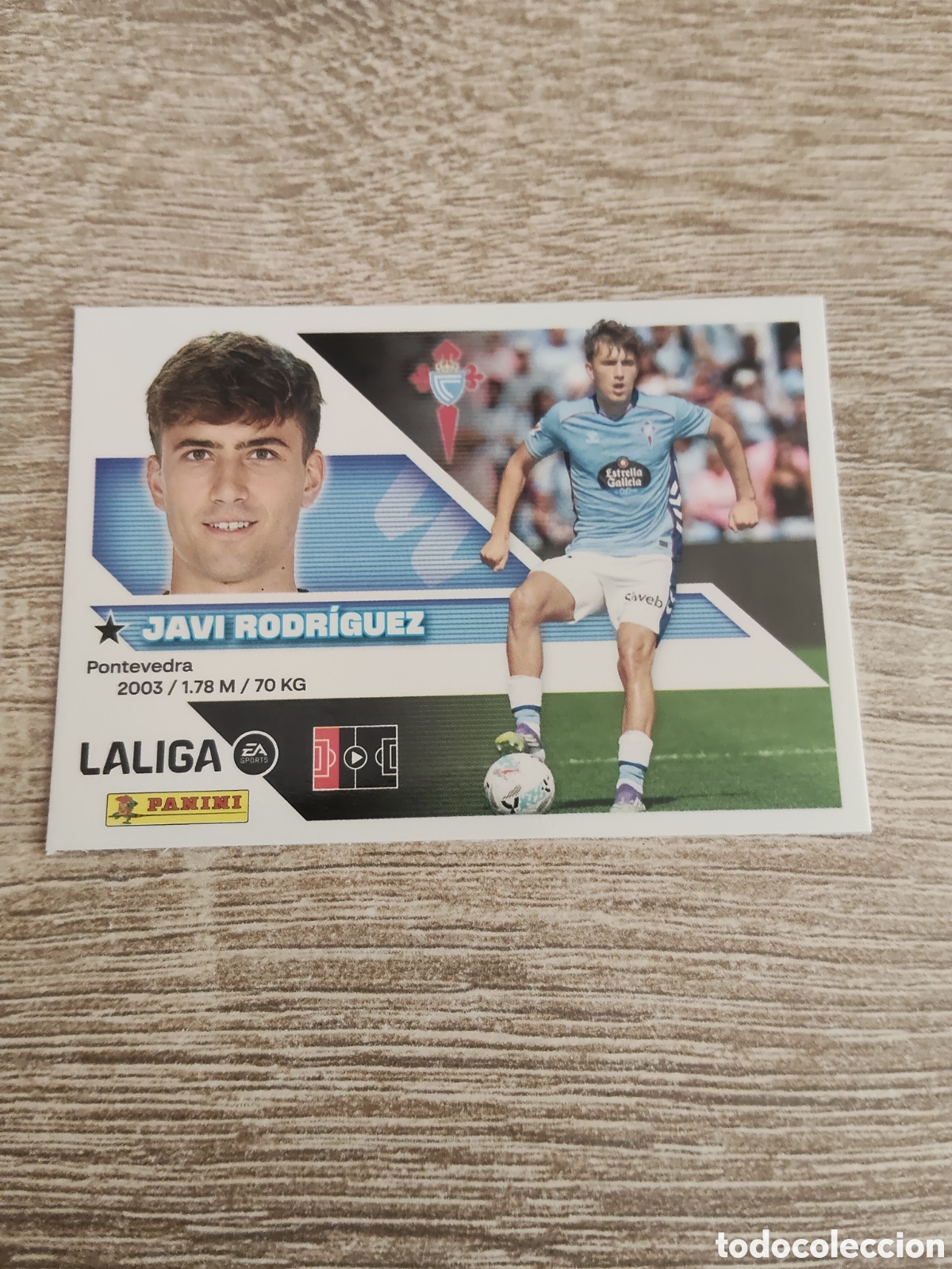 Figurine di Calcio: Javi Rodr&iacute;guez Celta de Vigo liga 2026 2027 26 27 ediciones este