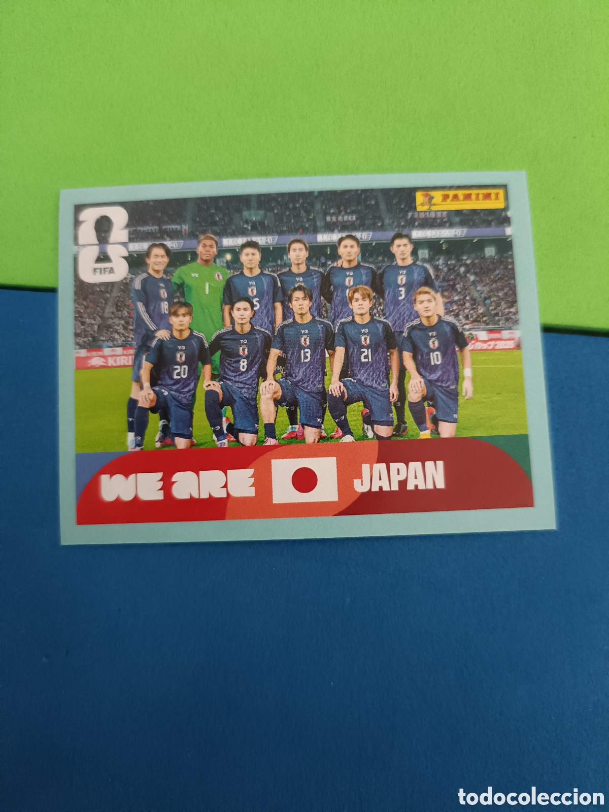 Figurine di Calcio: Panini Mundial Fifa World cup 2026 26 sticker - JPN 13 Equipo Jap&oacute;n