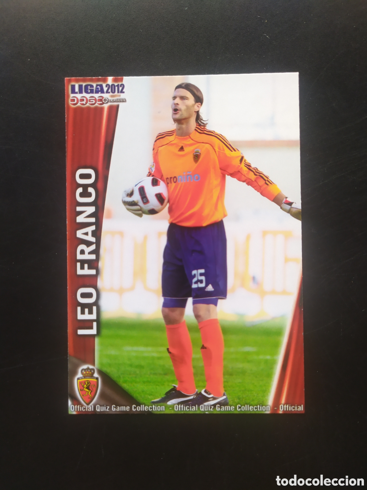 Figurine di Calcio: Mundicromo fichas Liga 2011 2012 11 12 Leo Franco n&deg; 328 Real Zaragoza