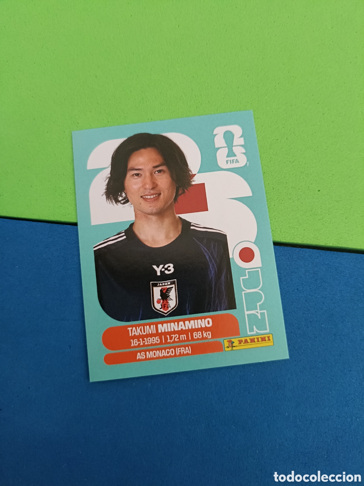Figurine di Calcio: Panini Mundial Fifa World cup 2026 26 sticker - JPN 16 Minamino