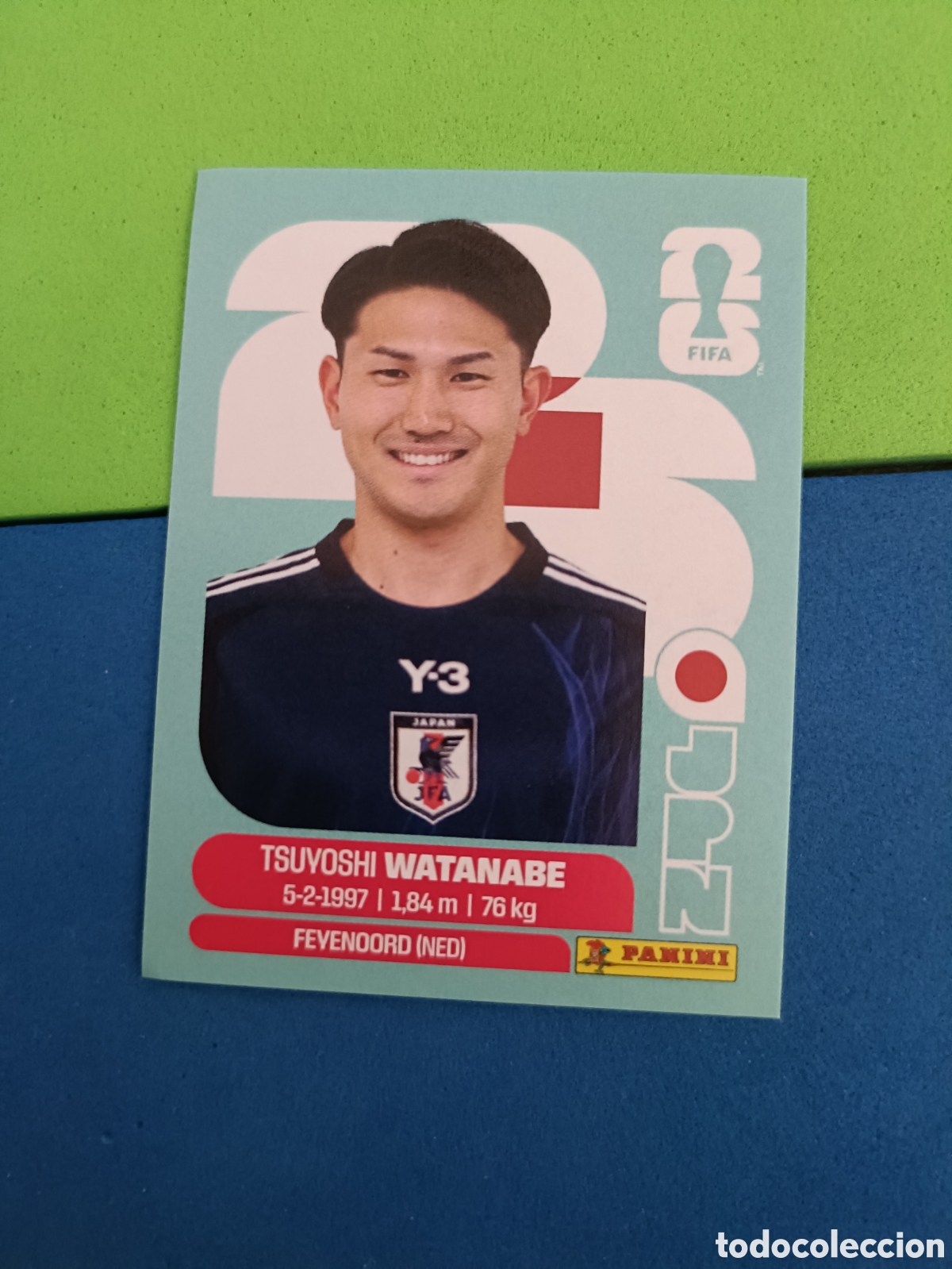 Cromos de f&uacute;tbol: Panini Mundial Fifa World cup 2026 26 sticker - JPN 7 Watanabe