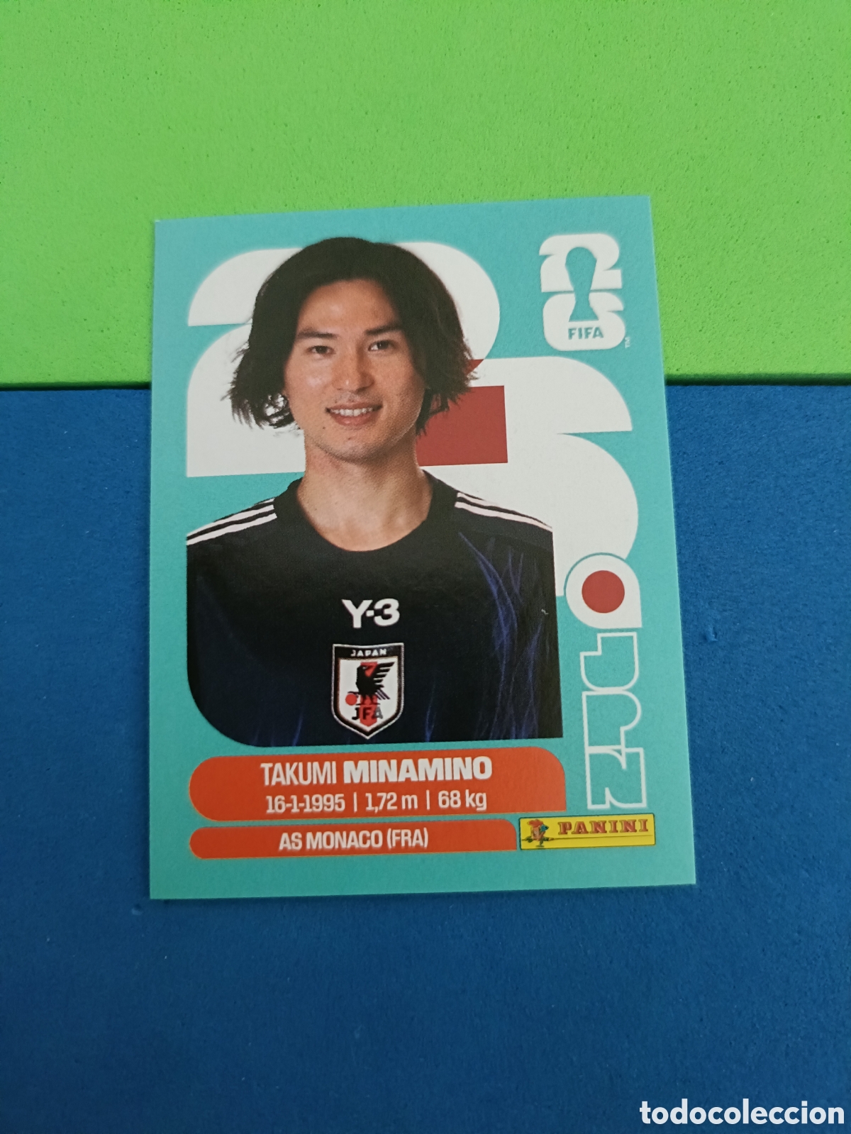 Cromos de f&uacute;tbol: Panini Mundial Fifa World cup 2026 26 sticker - JPN 16 Minamino