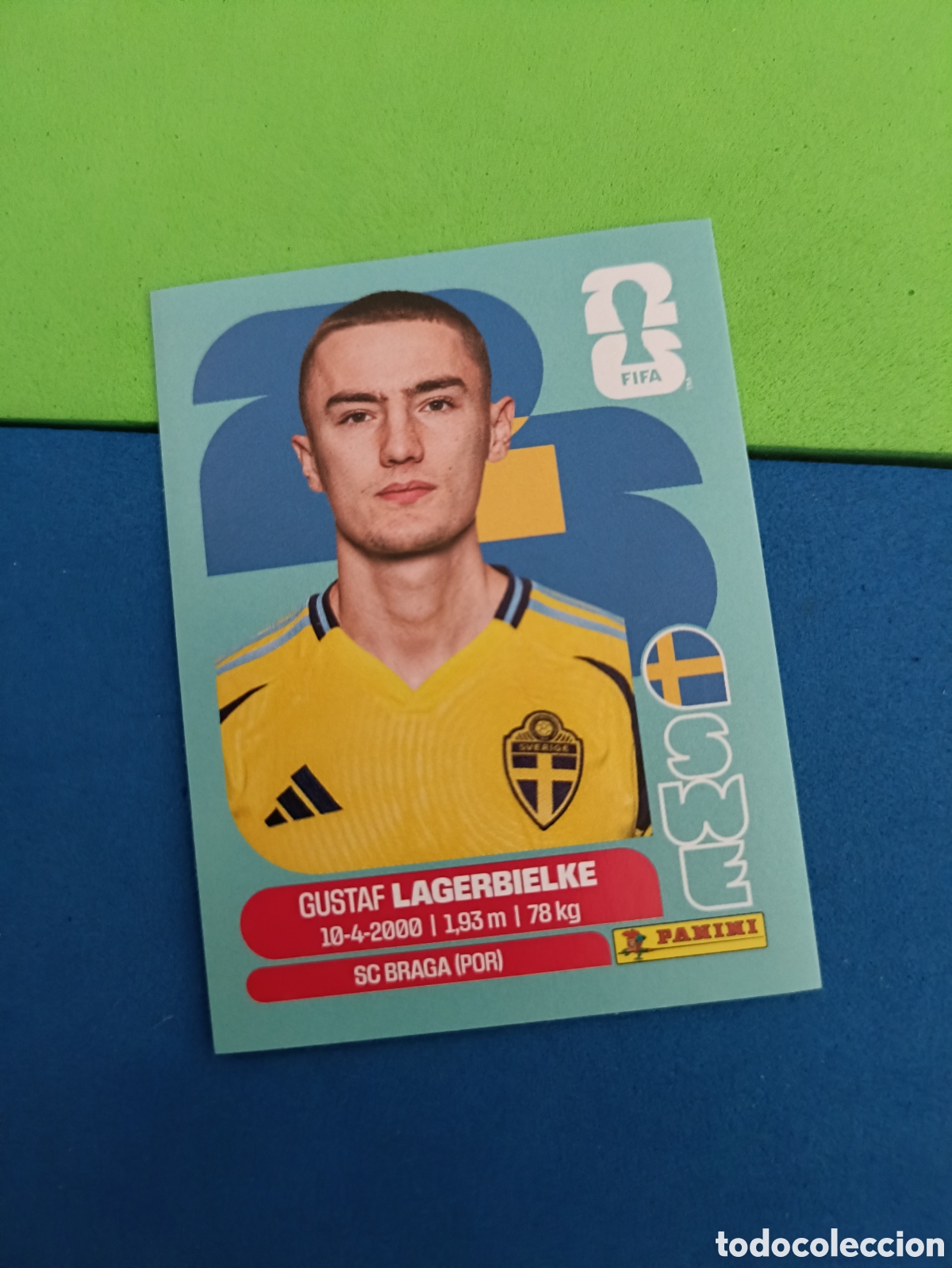 Cromos de f&uacute;tbol: Panini Mundial Fifa World cup 2026 26 sticker - SWE 7 Lagerbielke