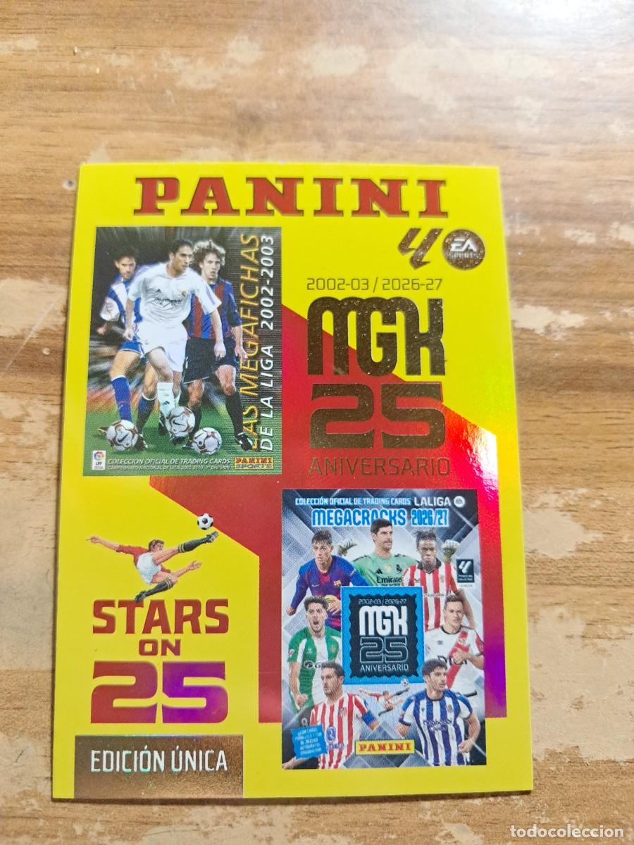 Cromos de f&uacute;tbol: CARD MEGACRACKS TEMPORADA 26/27: MGK 25 ANIVERSARIO STARS ON 25 EDICI&Oacute;N &Uacute;NICA, N&deg; 424
