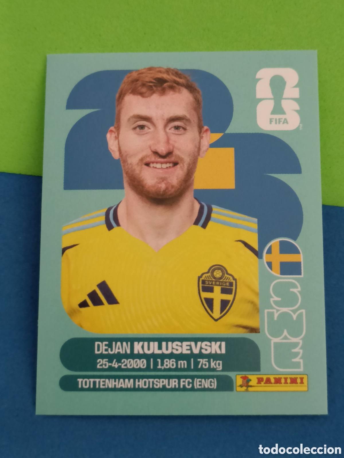 Cromos de f&uacute;tbol: Panini Mundial Fifa World cup 2026 26 sticker - SWE 17 Kulusevski