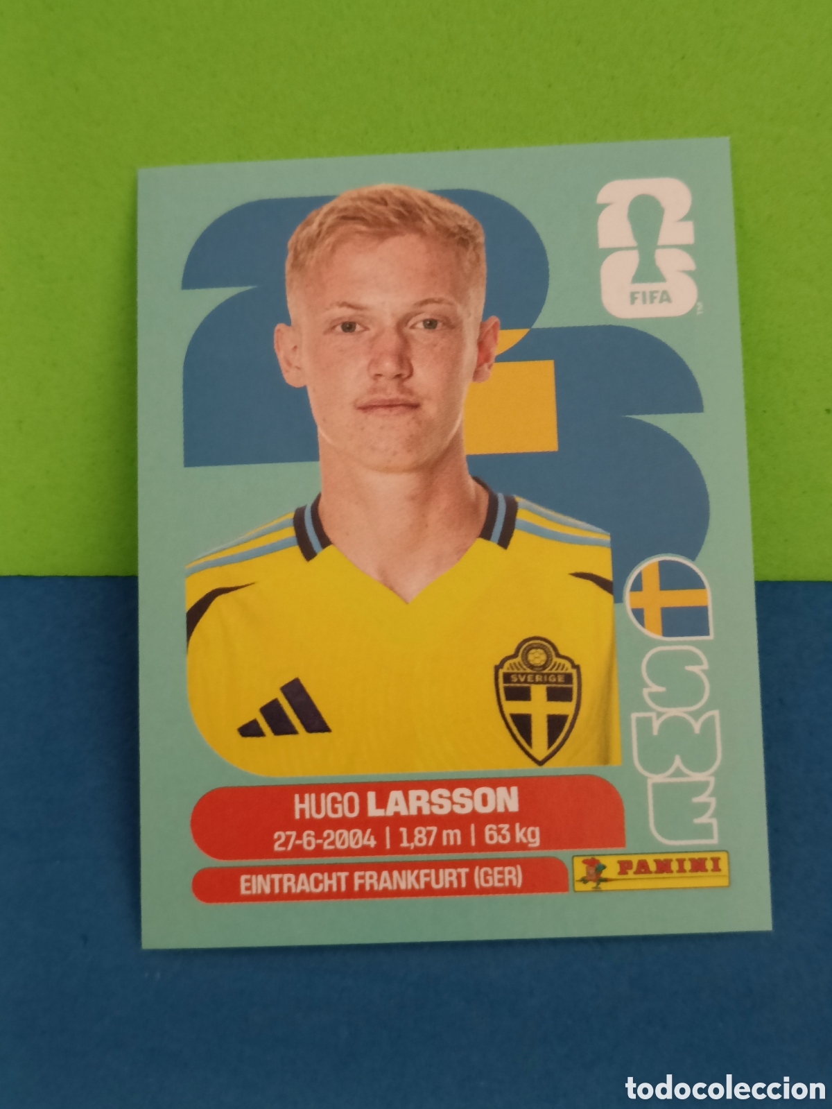 Cromos de f&uacute;tbol: Panini Mundial Fifa World cup 2026 26 sticker - SWE 9 Larsson