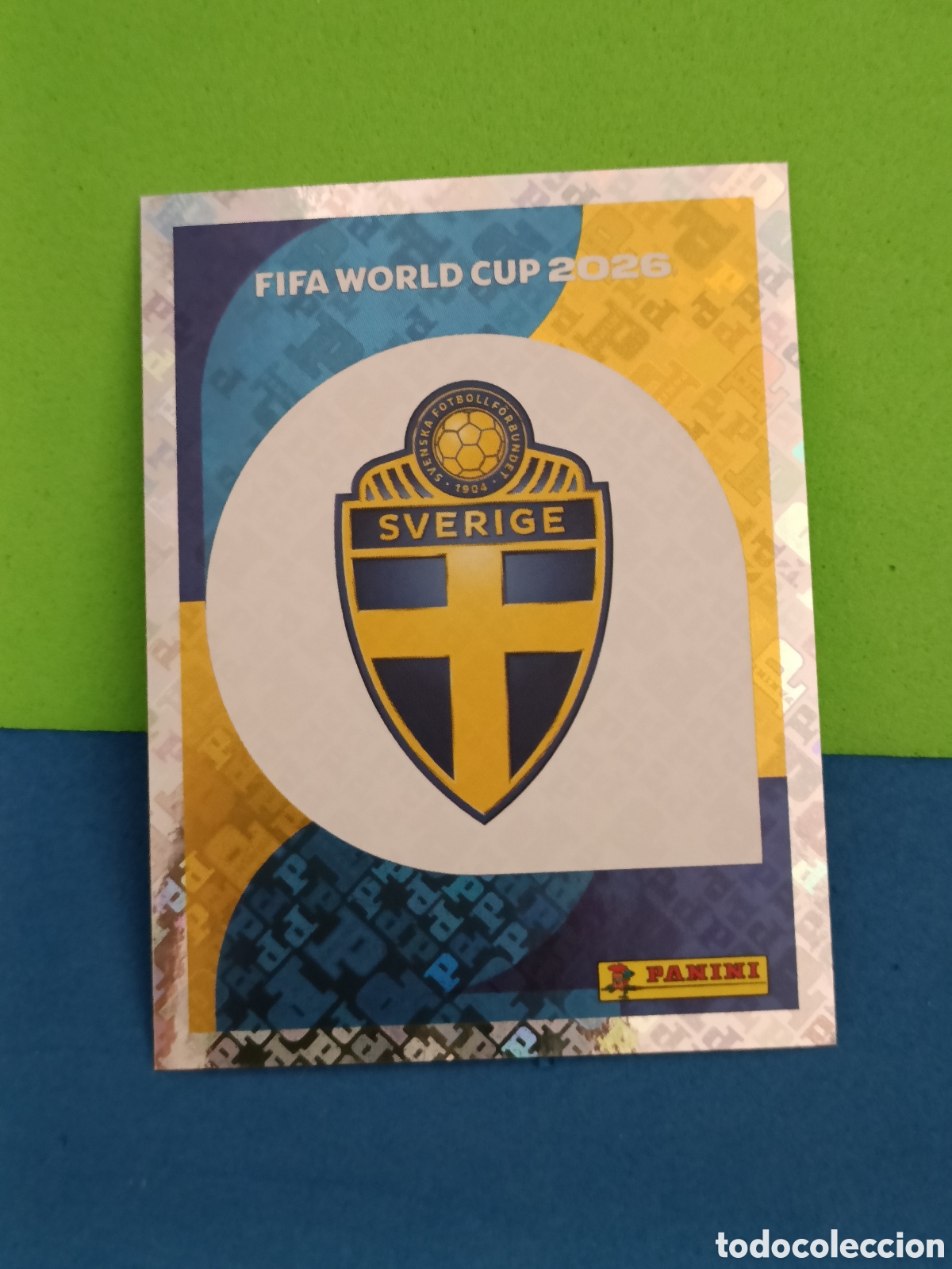 Figurine di Calcio: Panini Mundial Fifa World cup 2026 26 sticker - SWE 1 Escudo Suecia